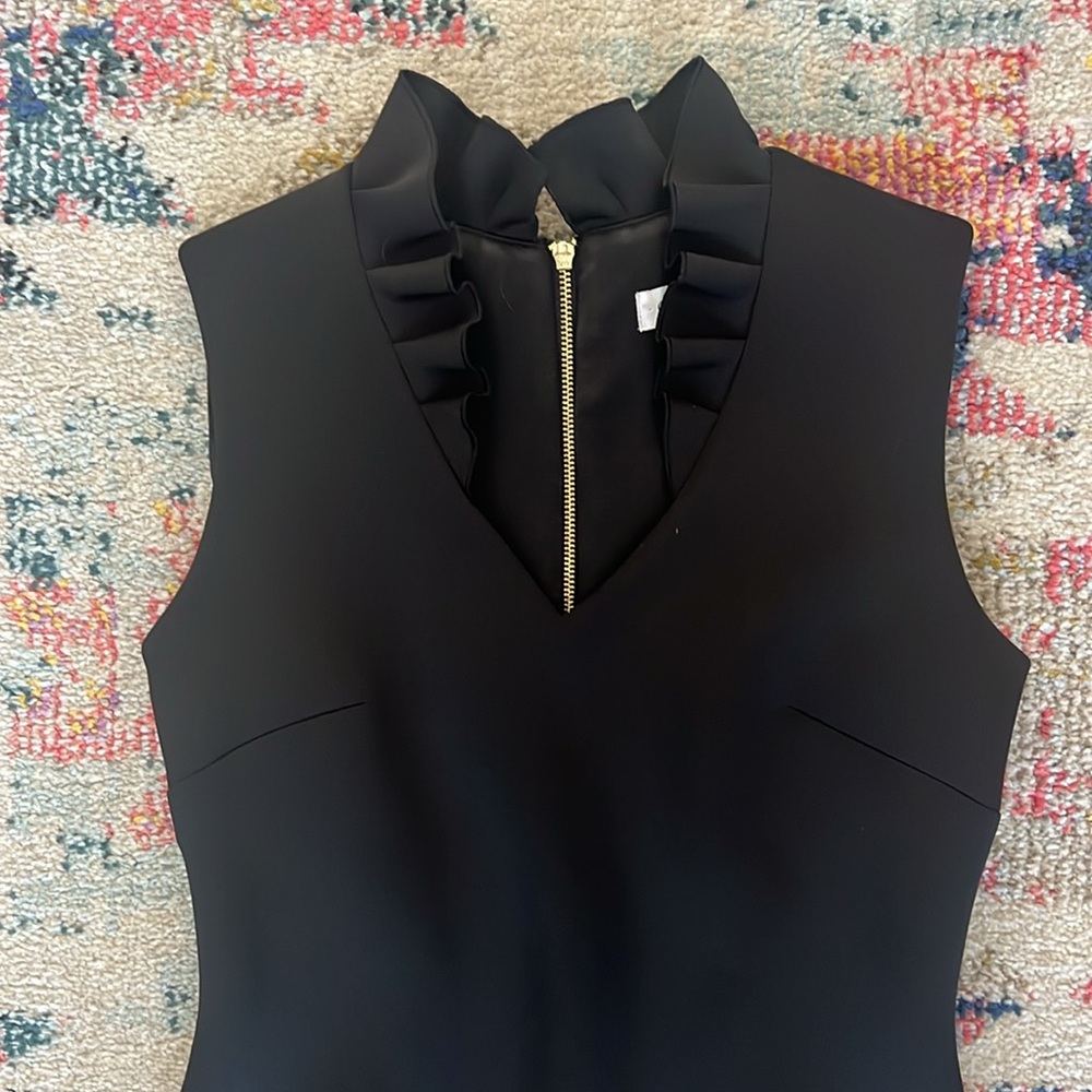 CALVIN KLEIN Dress with Ruffled Neckline